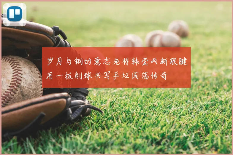 岁月与钢的意志老将韩莹两断跟腱用一板削球书写乒坛闯荡传奇